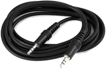 Aux 3.5mm Cable Male to Male Stereo Aux Cable For Car,Music System,Headphone,Mobile Phone (1.5meter)(Black) view 2