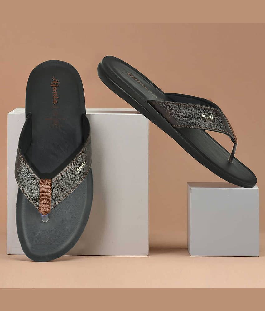 Ajanta - Brown Men's Sandals view 2