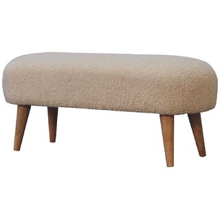 Boucle Hallway Bench view 2