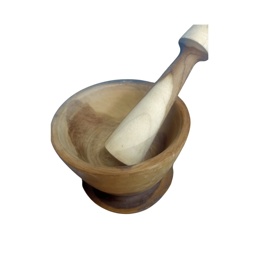 Naga Chutney Mortar view 2