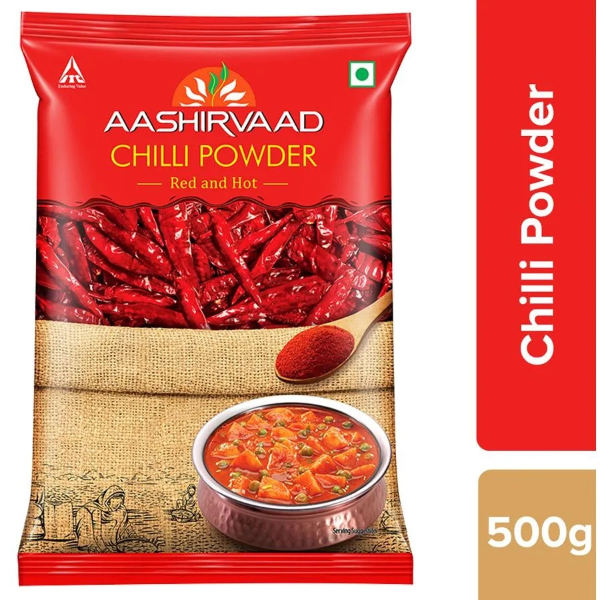 Aashirvaad Chilli Powder 500 Gms