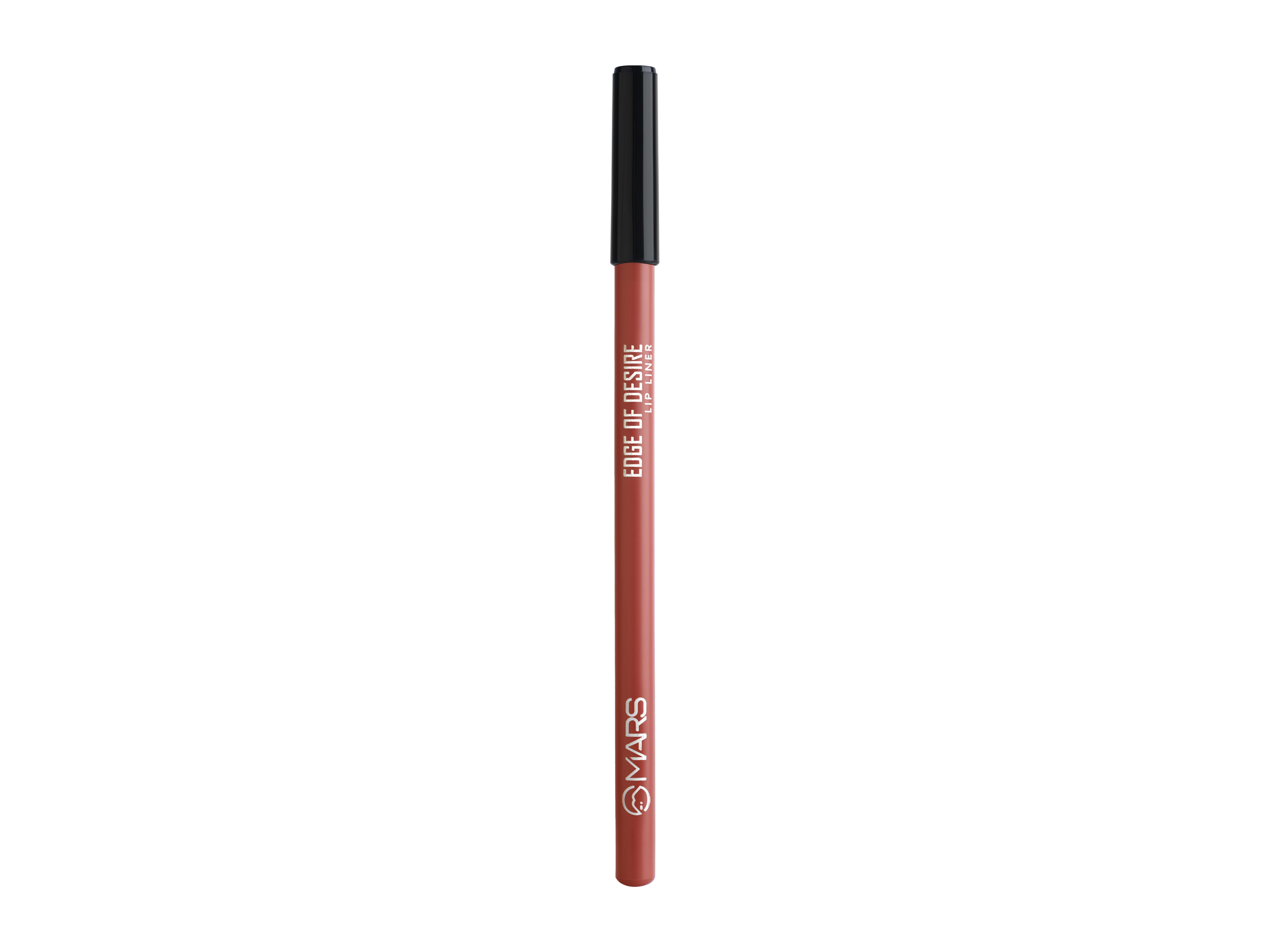 MARS Matte Lip Liner, One Swipe Smooth Application, Long Lasting Lip Pencil (1.4gm) - 15-MUDDY BRICK view 2