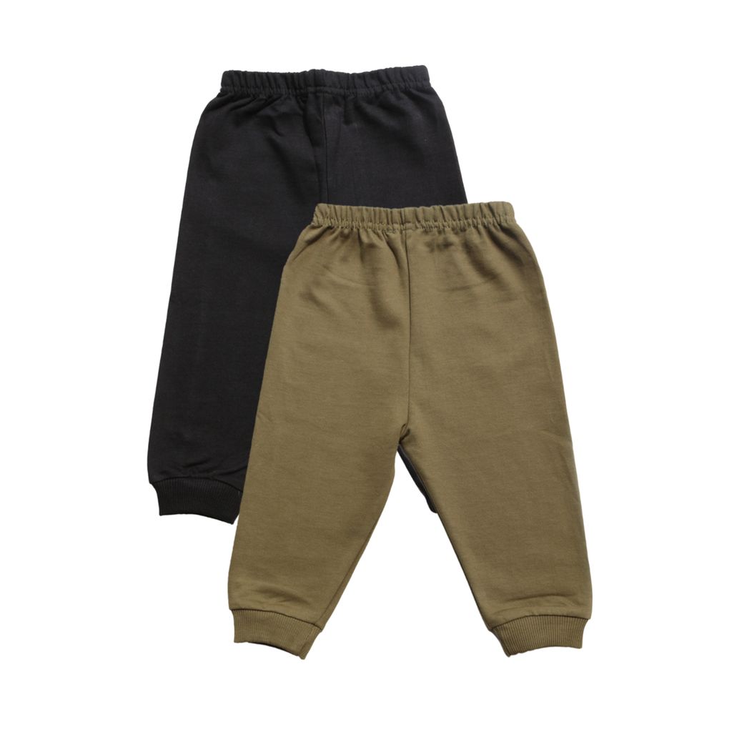 Unisex Kids Regular Fit, Diaper Friendly 100% Cotton Pajama (Pack of 2) view 2