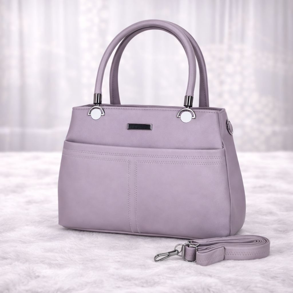 Women’s Premium Handbag | Stylish PU Leather Shoulder & Hand Carry Bag | Spacious Daily Use Office Bag view 2