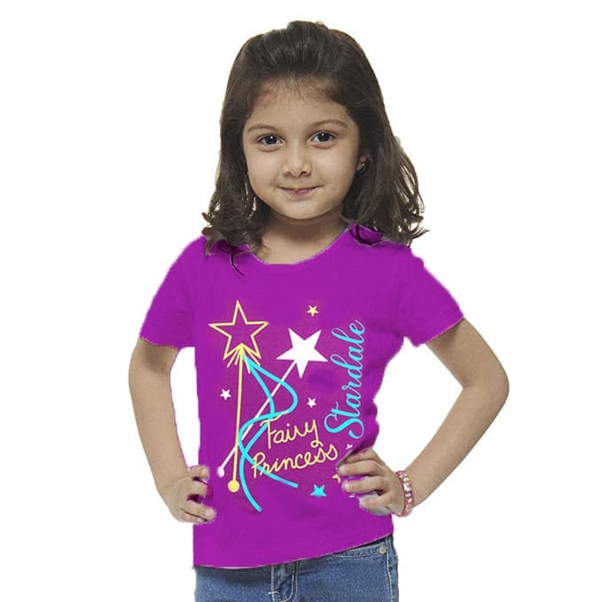 APN GIRLS HALF SLEEVE T-SHIRTS PACK OF (5) view 2