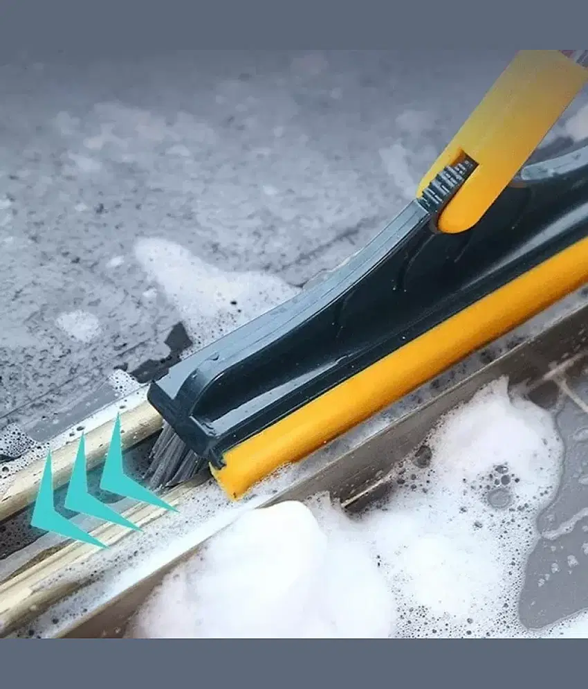 2 in 1 Long Handle Floor Cleaning Brush, Cleaning Mops, Floor Wiper, Floor Cleaning Wiper, Bathroom Floor Wiper, Floor Cleaning Brush, Bathroom Floor Cleaning Brush, Long Floor Cleaning Brush, Home Cleaning Brush, Home Cleaning Mops, Home Cleaning Wiper view 2