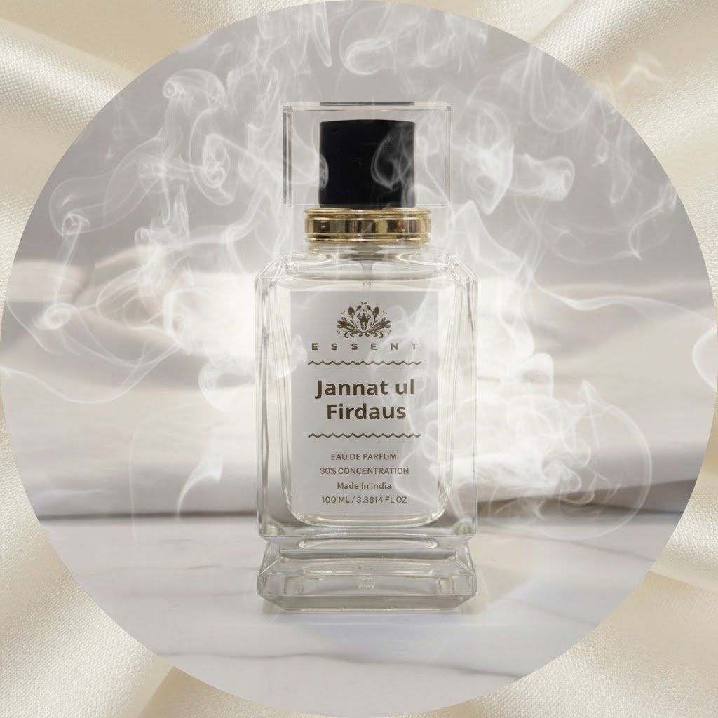 Essent Perfumes Jannat-ul-Firdaus Eau de Parfum (EDP) – Fresh Green Floral Long Lasting Perfume – Unisex Fragrance view 2