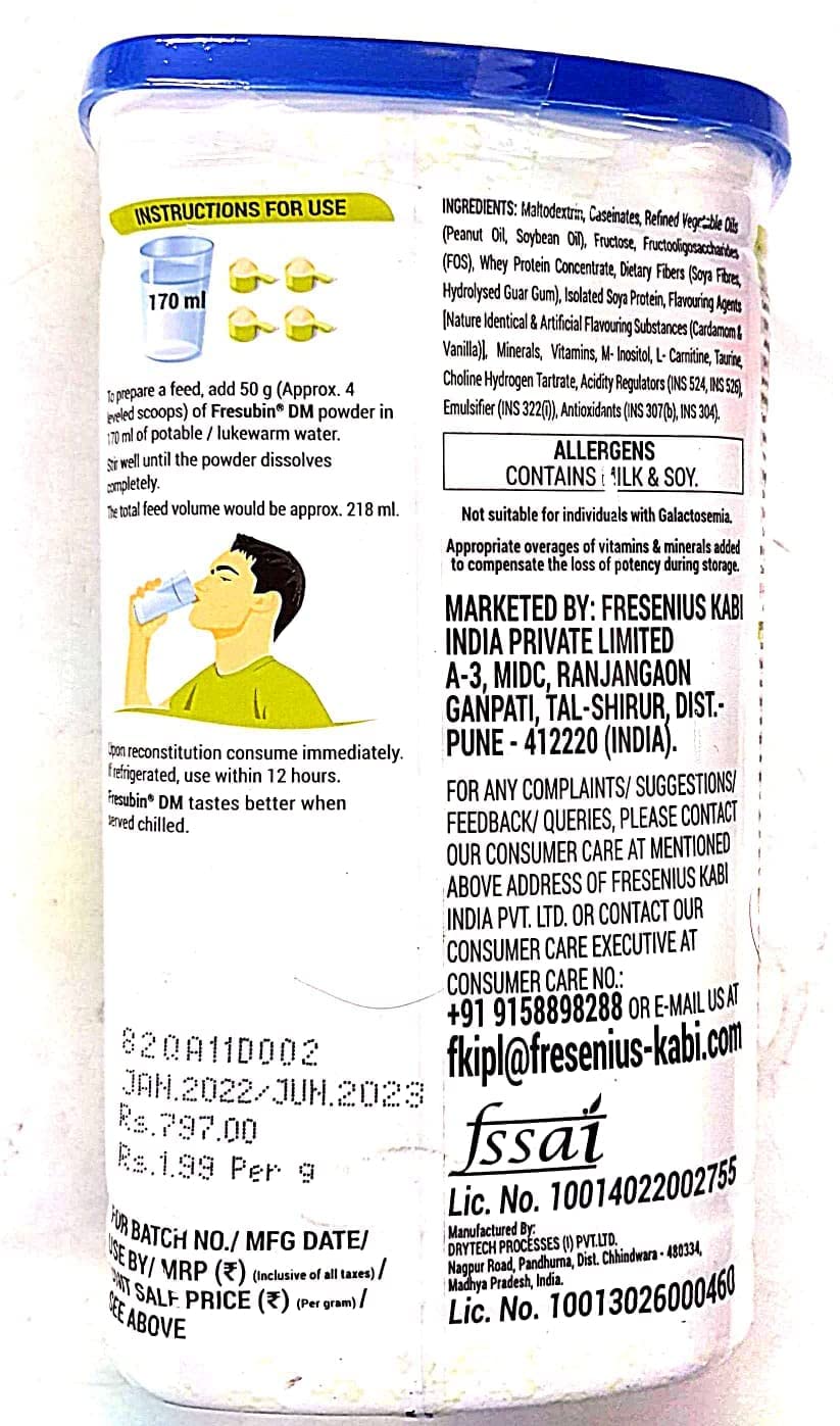 Fresubin Dm Powder Cardamom 400 Gms view 2