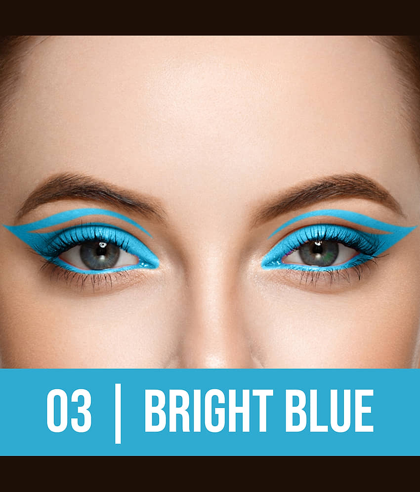 Colors Queen Blue Matte Kajal 1 g Pencil ( Pack of 1 ) view 2