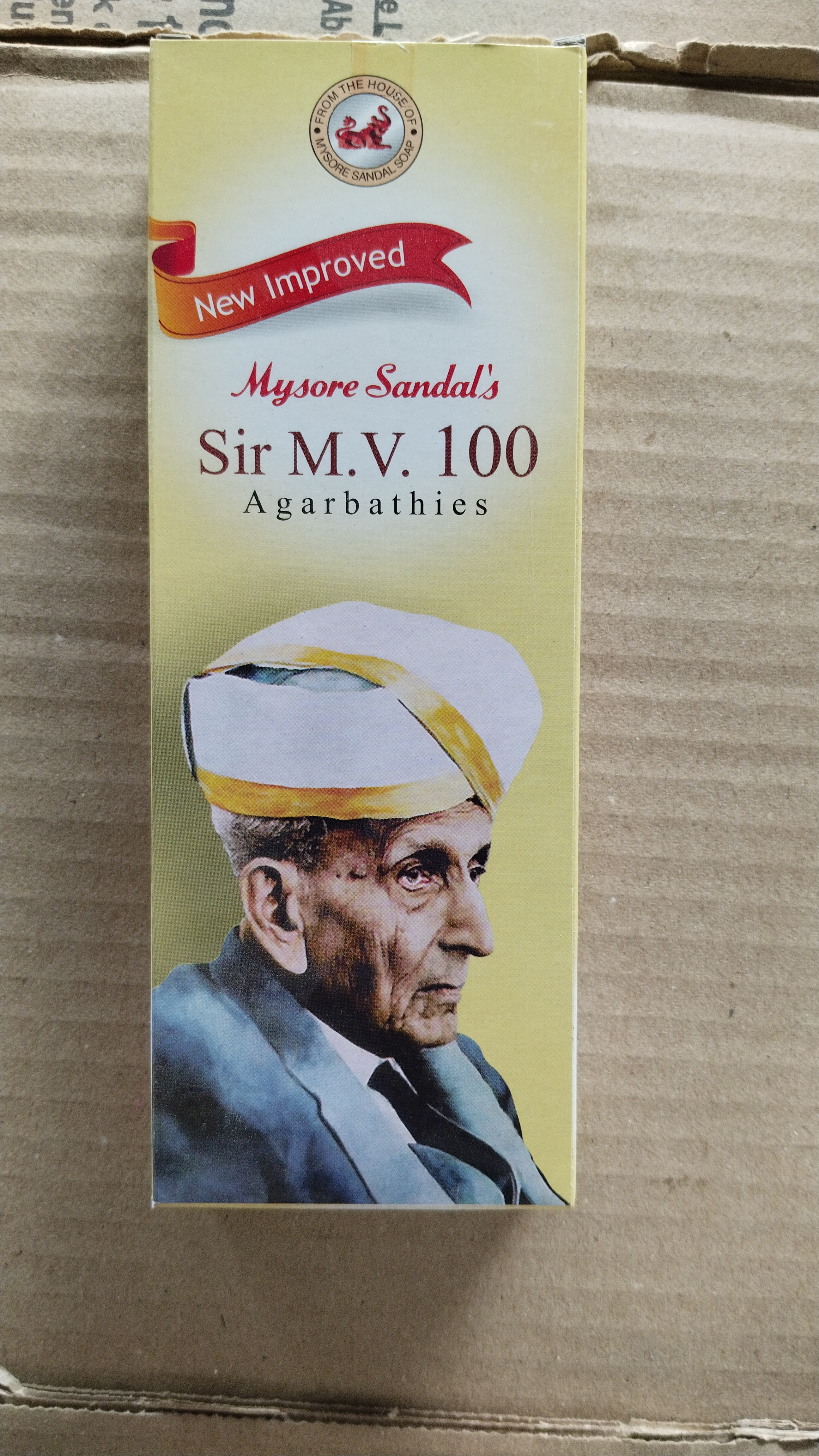 Mysore sandals sir m v .100