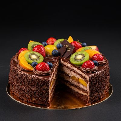 Choco Fruit Cake