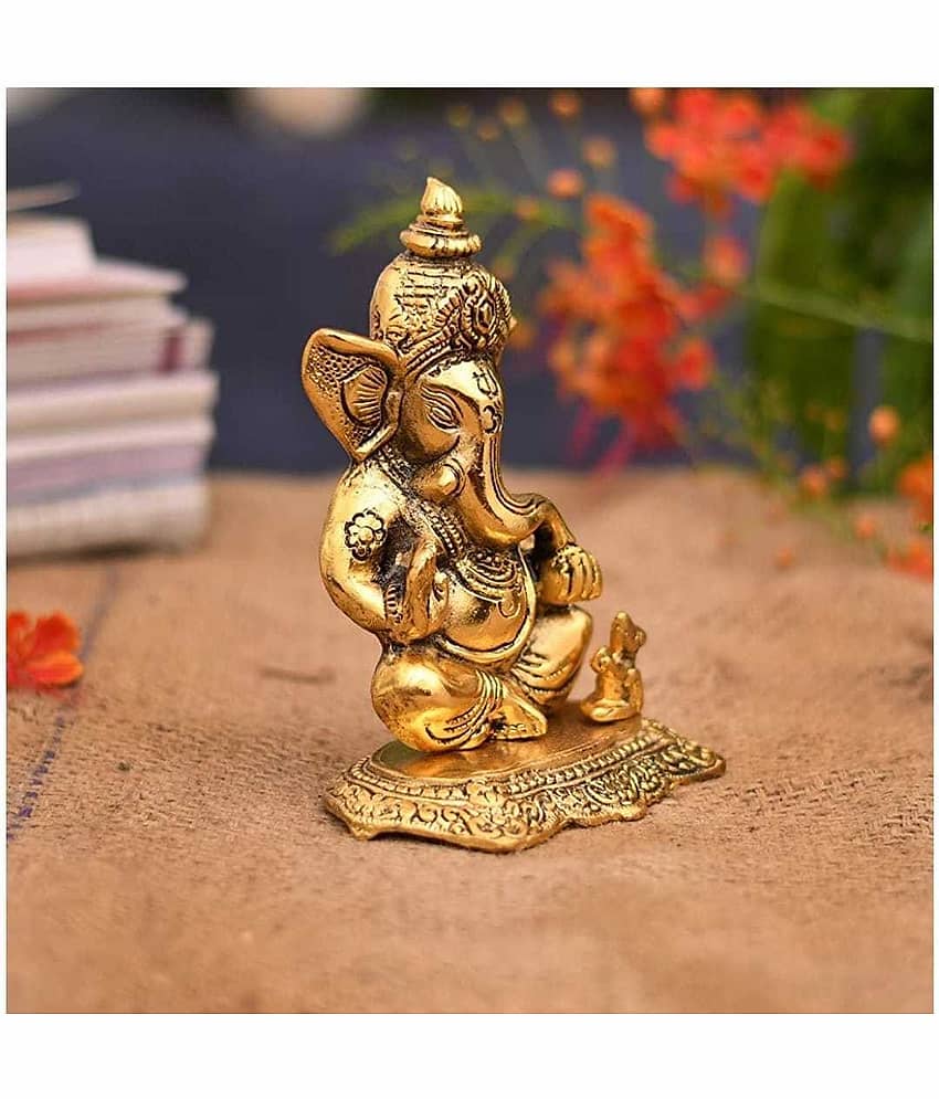Fashion Bizz Ganesha Idolgood Luck Vastu Decoration Showpiece Decorative Showpiece - 16 cm view 2