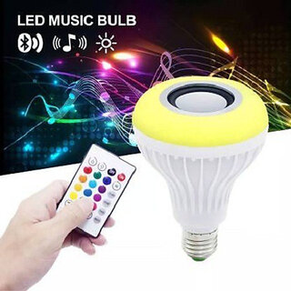 Smart LED Wireless Light Bulb Speaker Ambient Lighting & Music for Home Dcor view 2