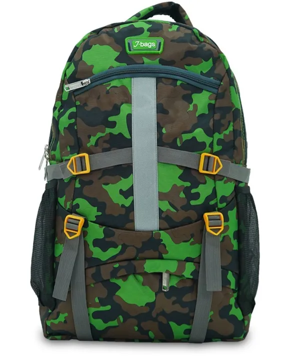 JB Large 39 L Backpack X Military Hiking Bag ( Forest Green)