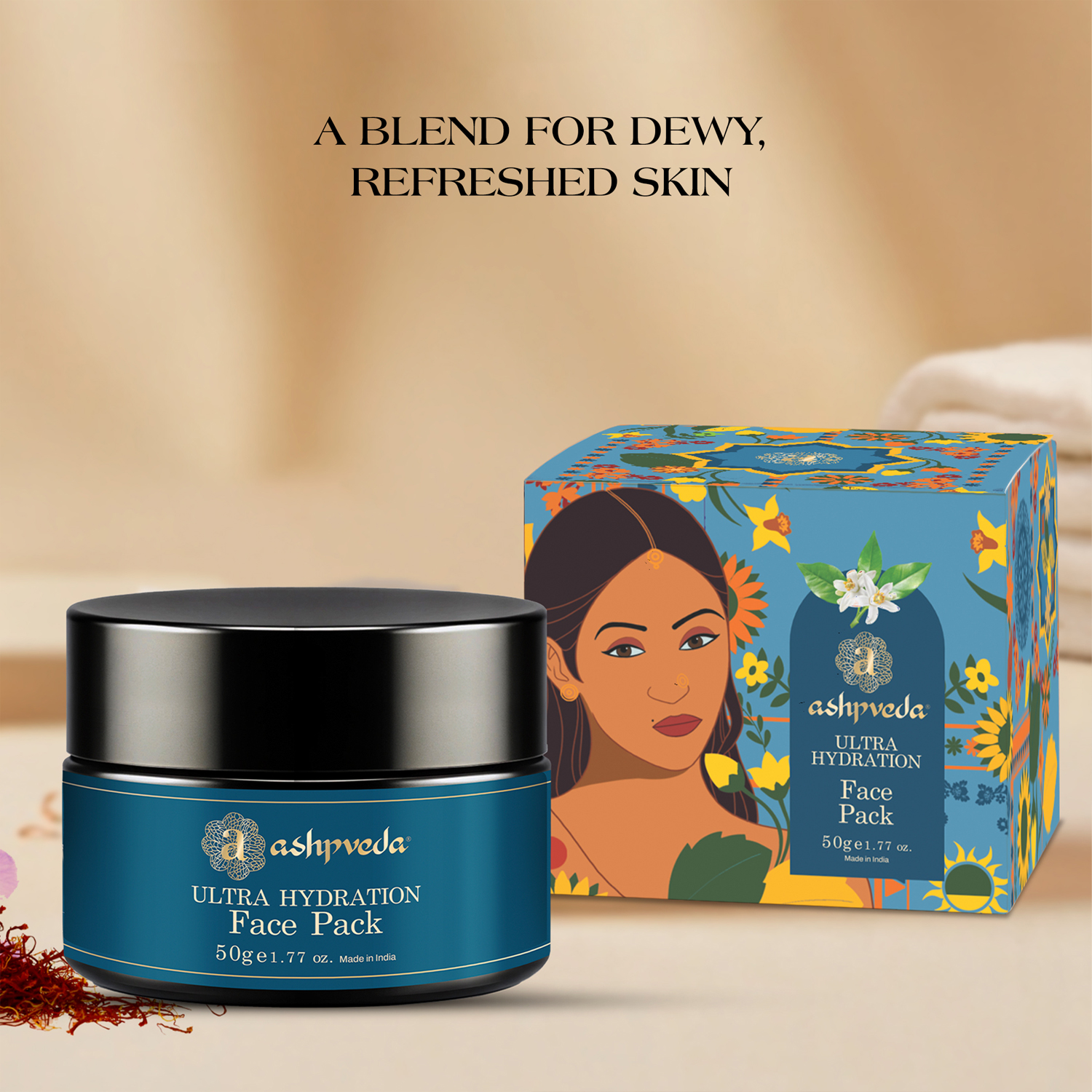 ashpveda Ultra Hydration Face Pack for Glow & Moisture view 2