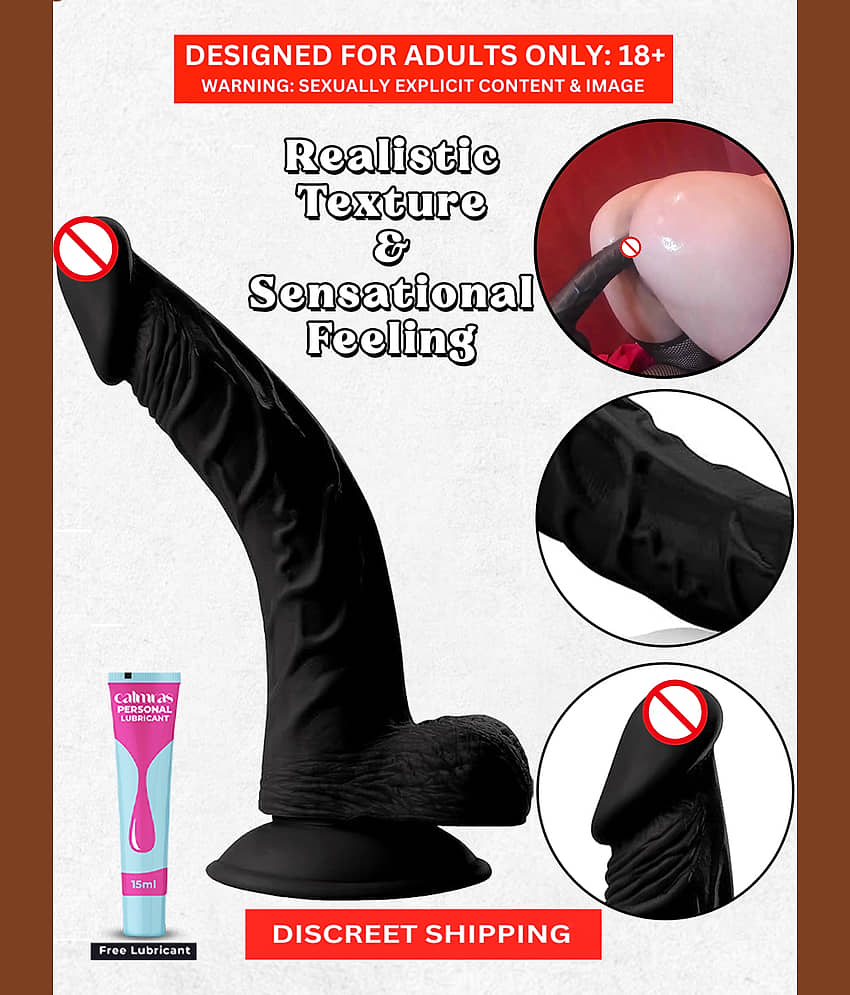 Realistic detail 5 inch dildo with suction cup