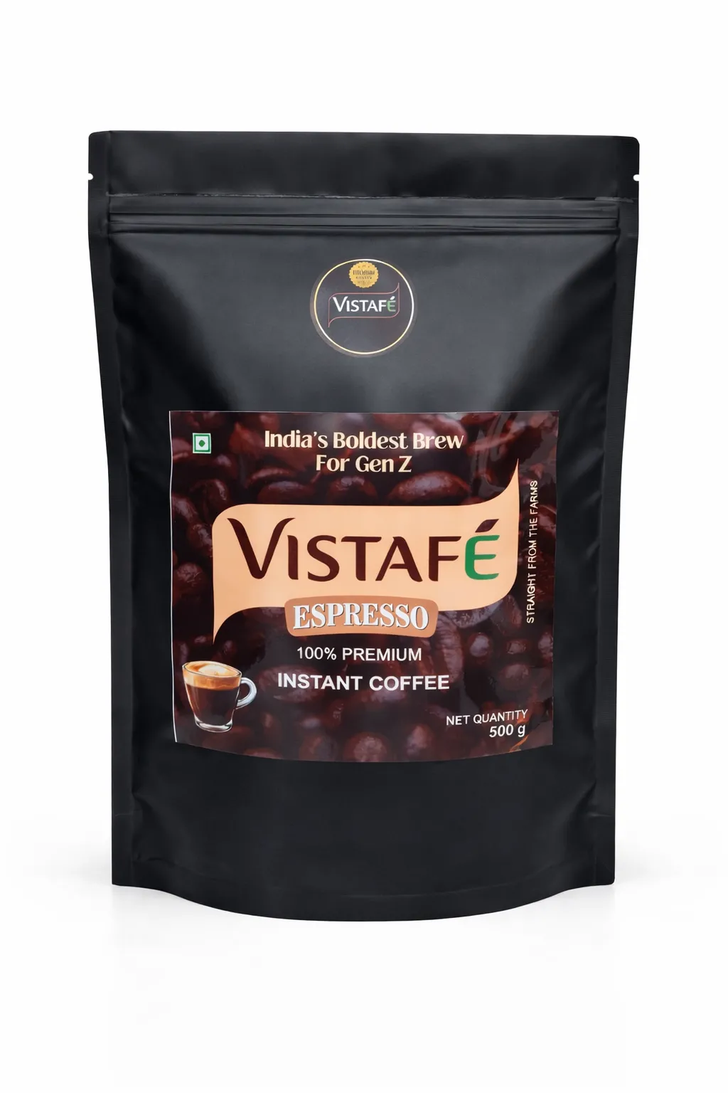 Vistafe Espresso Instant Coffee – Dark Roast Arabica view 2