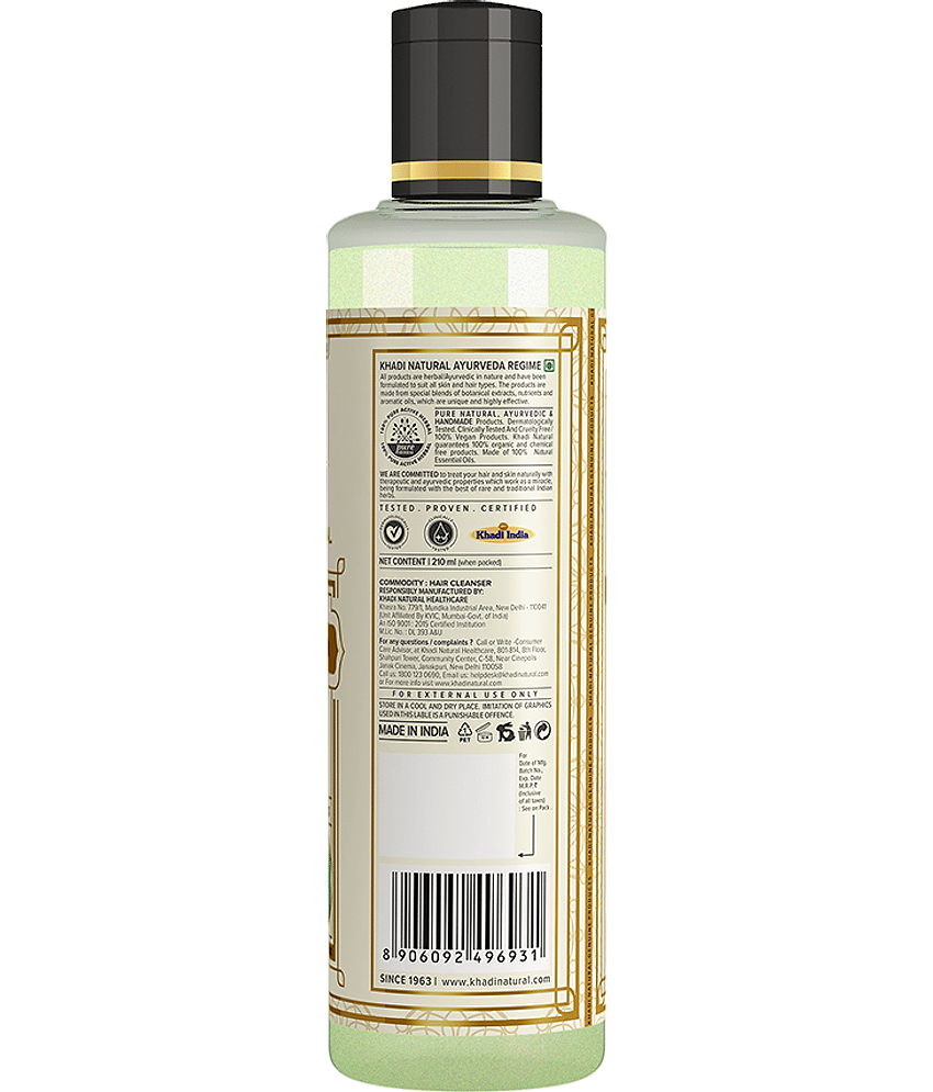 khadi natural Hair Volumizing Shampoo 210ml ( Pack of 1 ) view 2