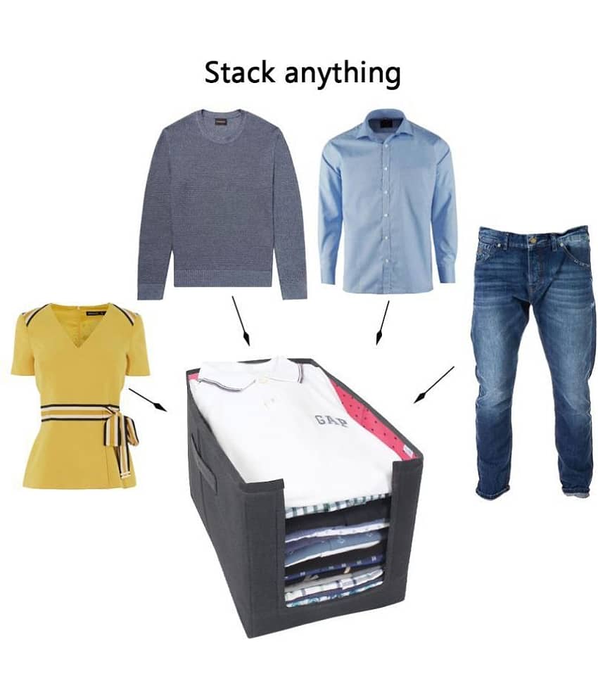 Pretty Krafts Shirts Stacker Exile - Large Size (Stack upto 25 shirts), 1 Pc F1223B view 2