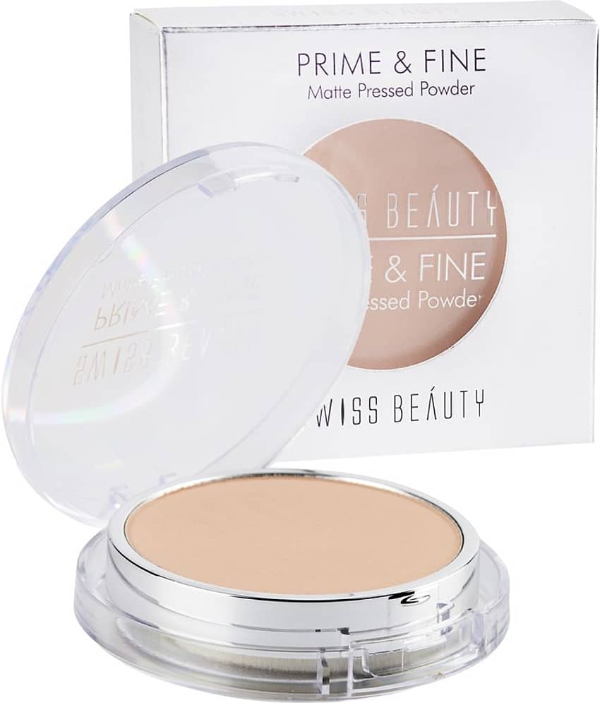 Swiss Beauty Prime & Fine Matte Pressed Powder Dark 10 g view 2