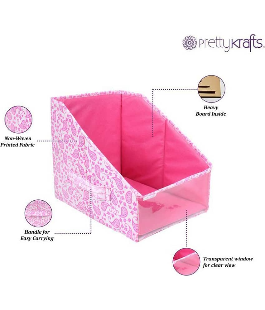 PrettyKrafts Leggings stacker, Organiser for clothes, Leggings, T Shirts, Tops storage boxes view 2
