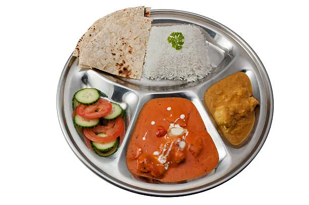 Full rice waali thali