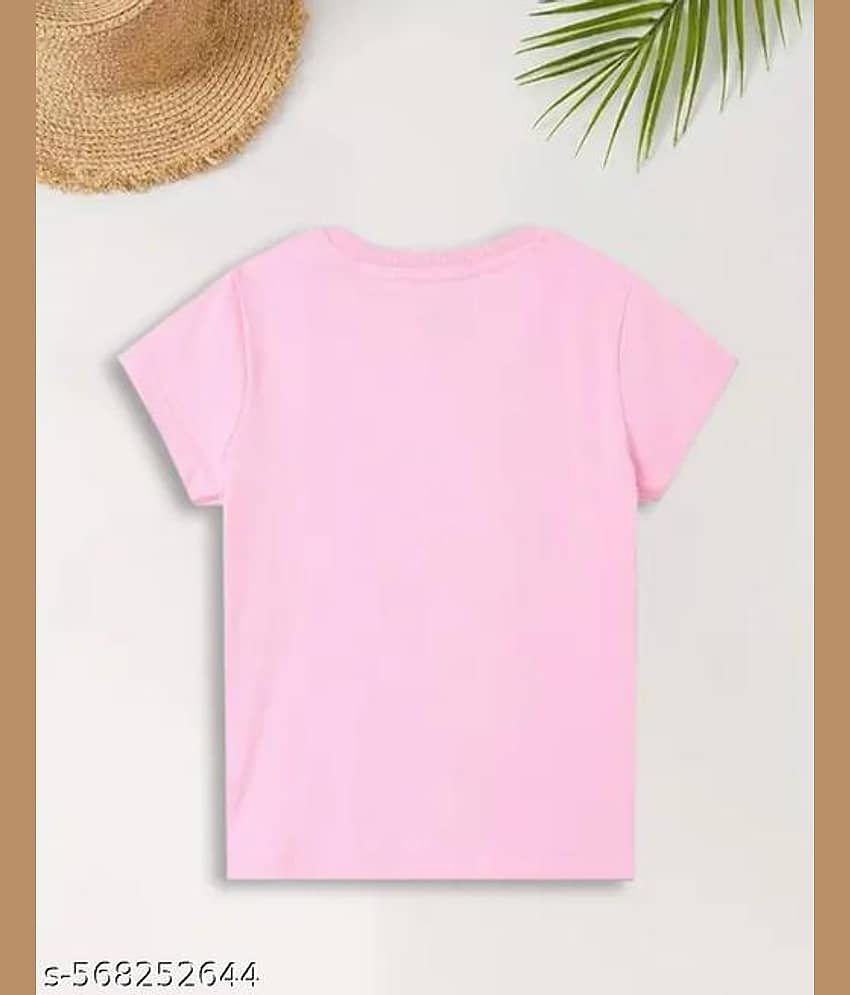 ODIMENT Pack of 3 Girls 100% Cotton T-Shirt ( Multi ) view 2