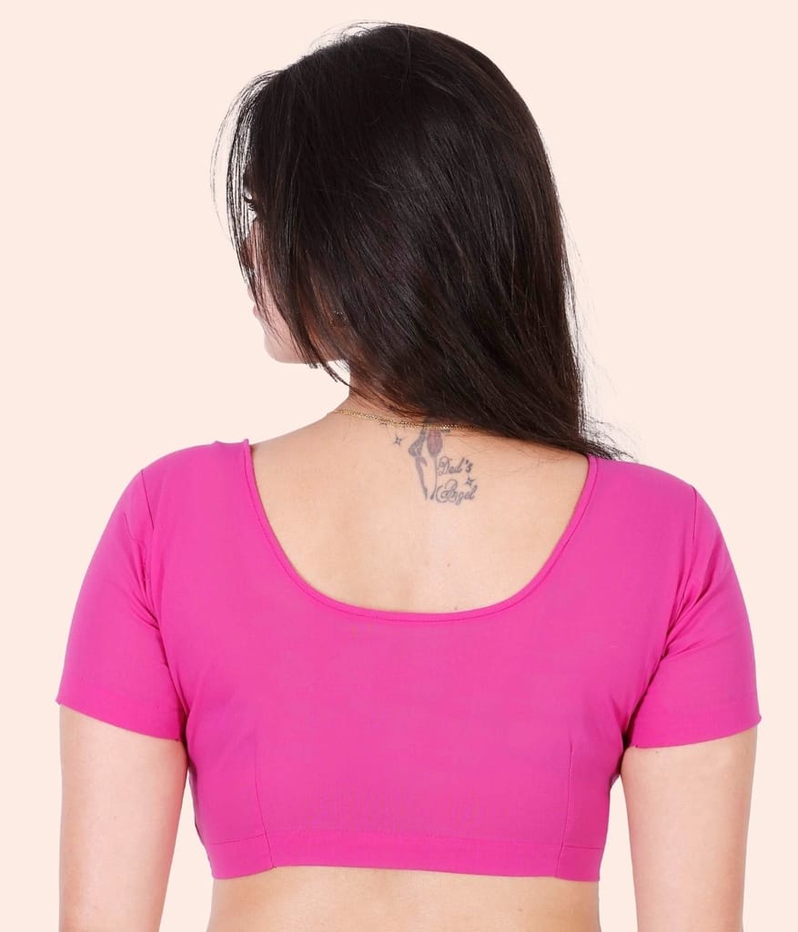 JISB Readymade blouse,Pink view 2