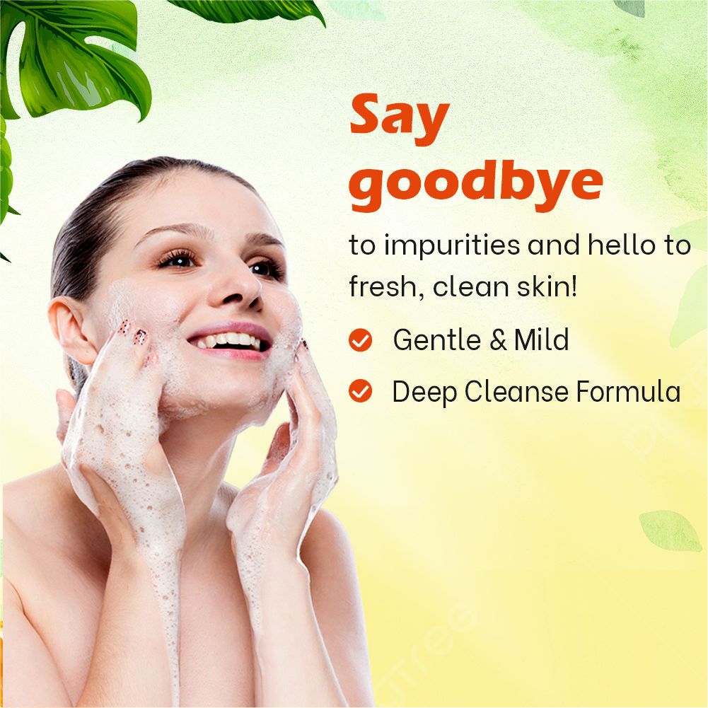 Globus Remedies Hyaluronic Acid & Vitamin C Face wash 100 ml view 2