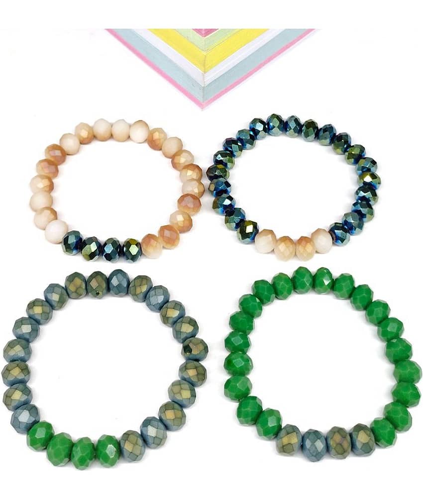DAIVYA WELLNESS - Multicolor Bracelet ( Pack of 4 ) view 2