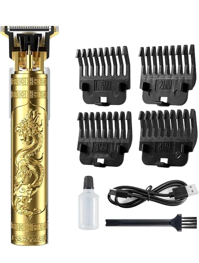 Professional Hair Clipper with Guide Combs & USB Charging view 2