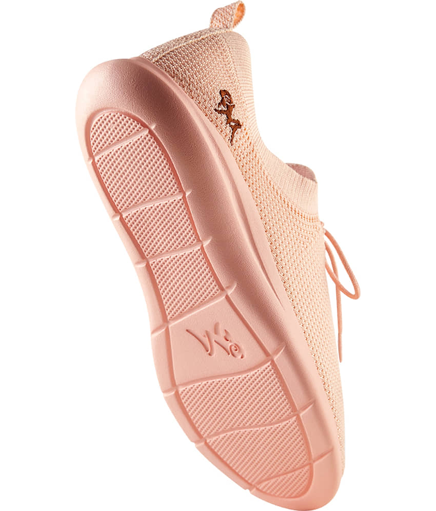 Neemans Relive Knit Sneakers Peach Men's Sneakers view 2