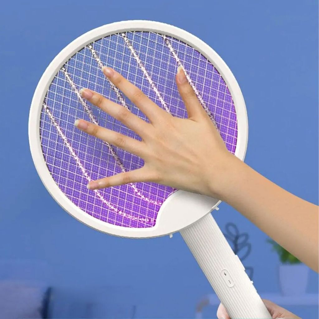 GLOWSERIE Rechargeable Mosquito Bat with Strong Grid view 2