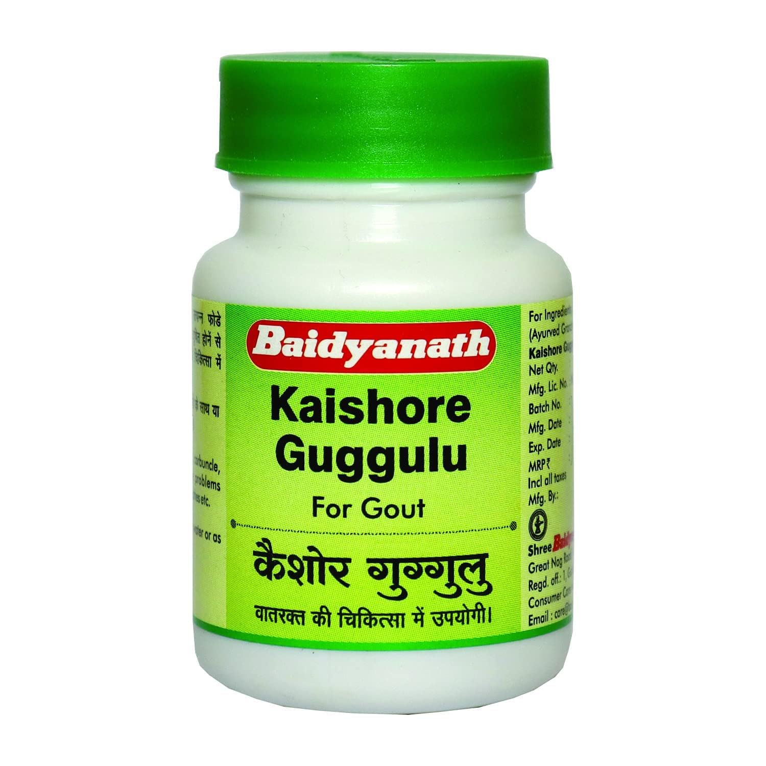 Baidyanath Kaishore Guggulu 80 Tab