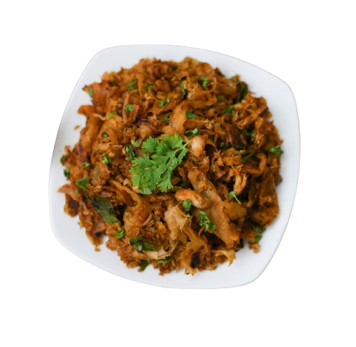 Mushroom Kothu Parotta