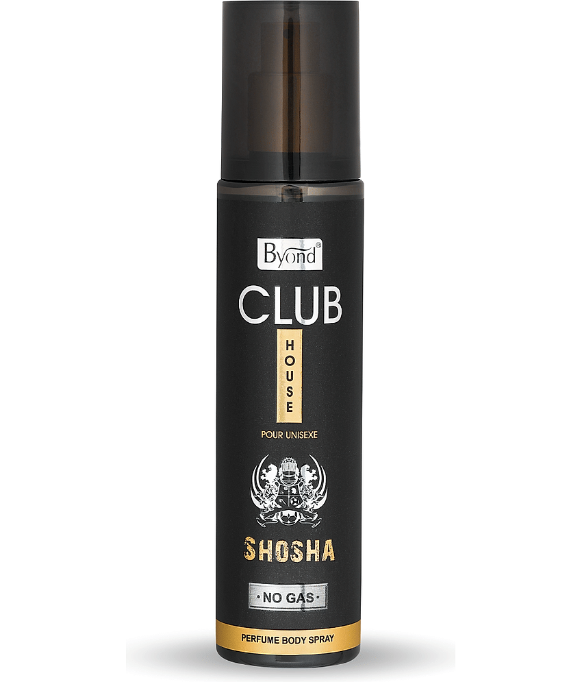BYOND Shosha Perfume Body Spray for Unisex,Women,Men 130 ml ( Pack of 1 )