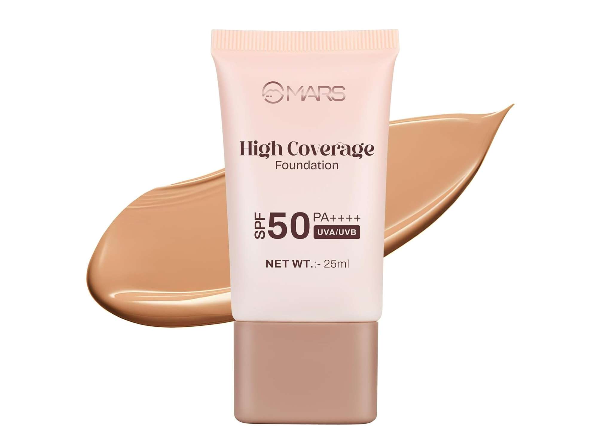 MARS High Coverage SPF50 PA++++ Liquid Foundation 25ml - Deep Tan 08 view 2
