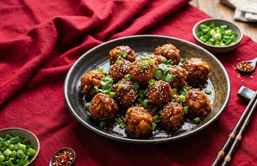 Chicken manchurian dry