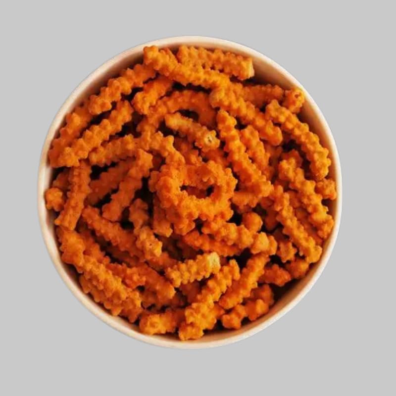 CRUNCHIZZ - 3 in 1 CHAKLI COMBO I SPRING, RICE & TOMATO Murukku I Traditional South Indian Recipe I No Artificial Additives I Authentic & Crunchy I 250 Gram Each I Total 750 Grams view 2