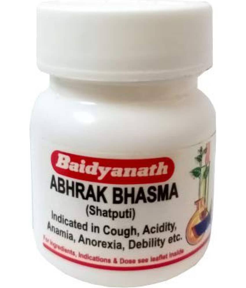 Baidyanath Abhrak Bhasma (Shatputi) Powder 1 Gm Pack of 3 view 2