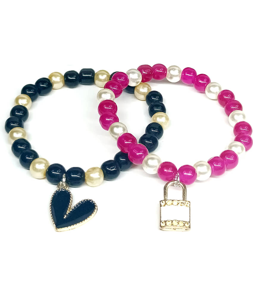 DAIVYA WELLNESS - Multicolor Bracelet ( Pack of 2 ) view 2