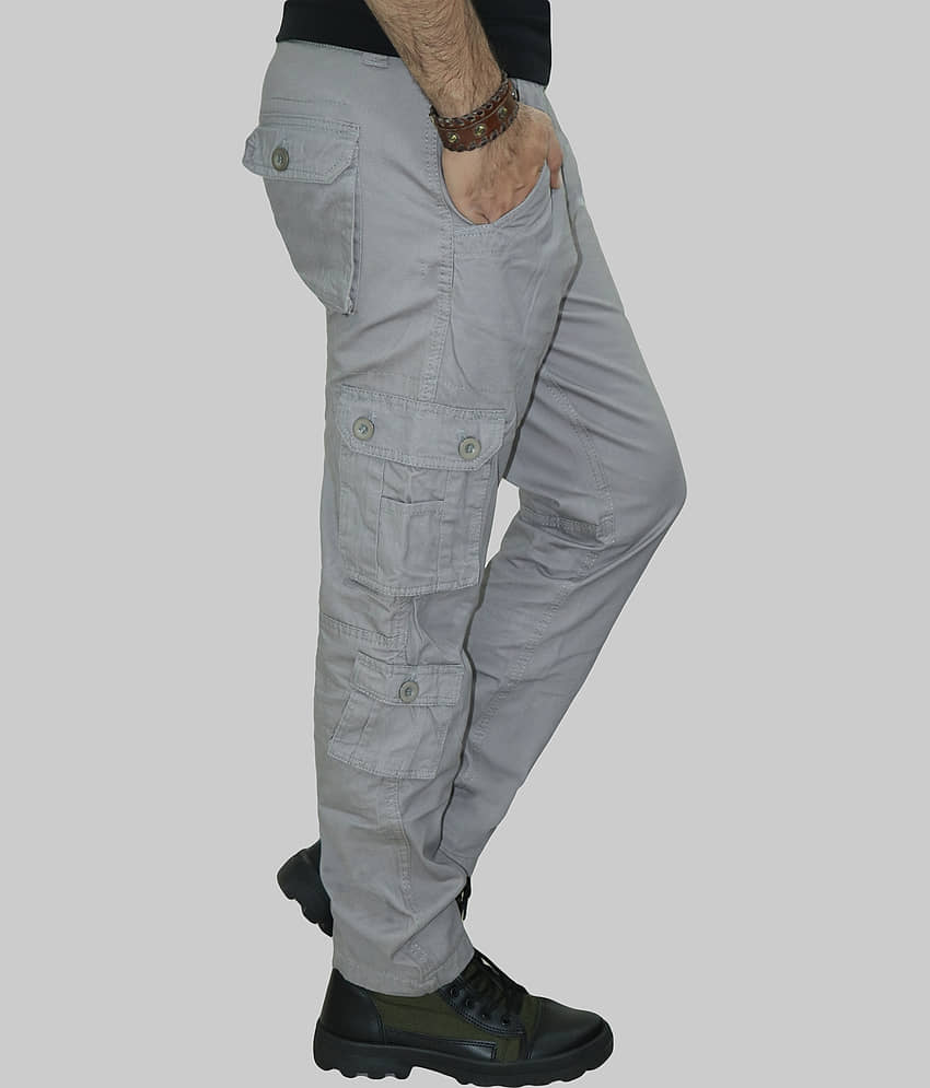 HYMEN LEGIONS Regular Flat Men's Cargos - Black ( Pack of 1 ) view 2
