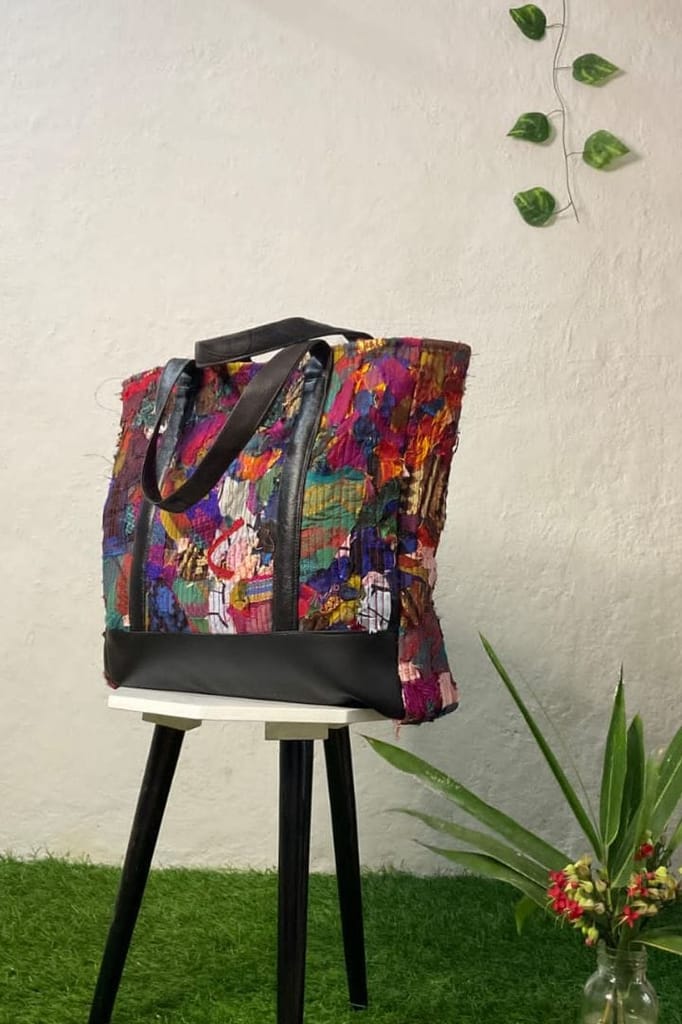 Threaded Treasure tote bag view 2