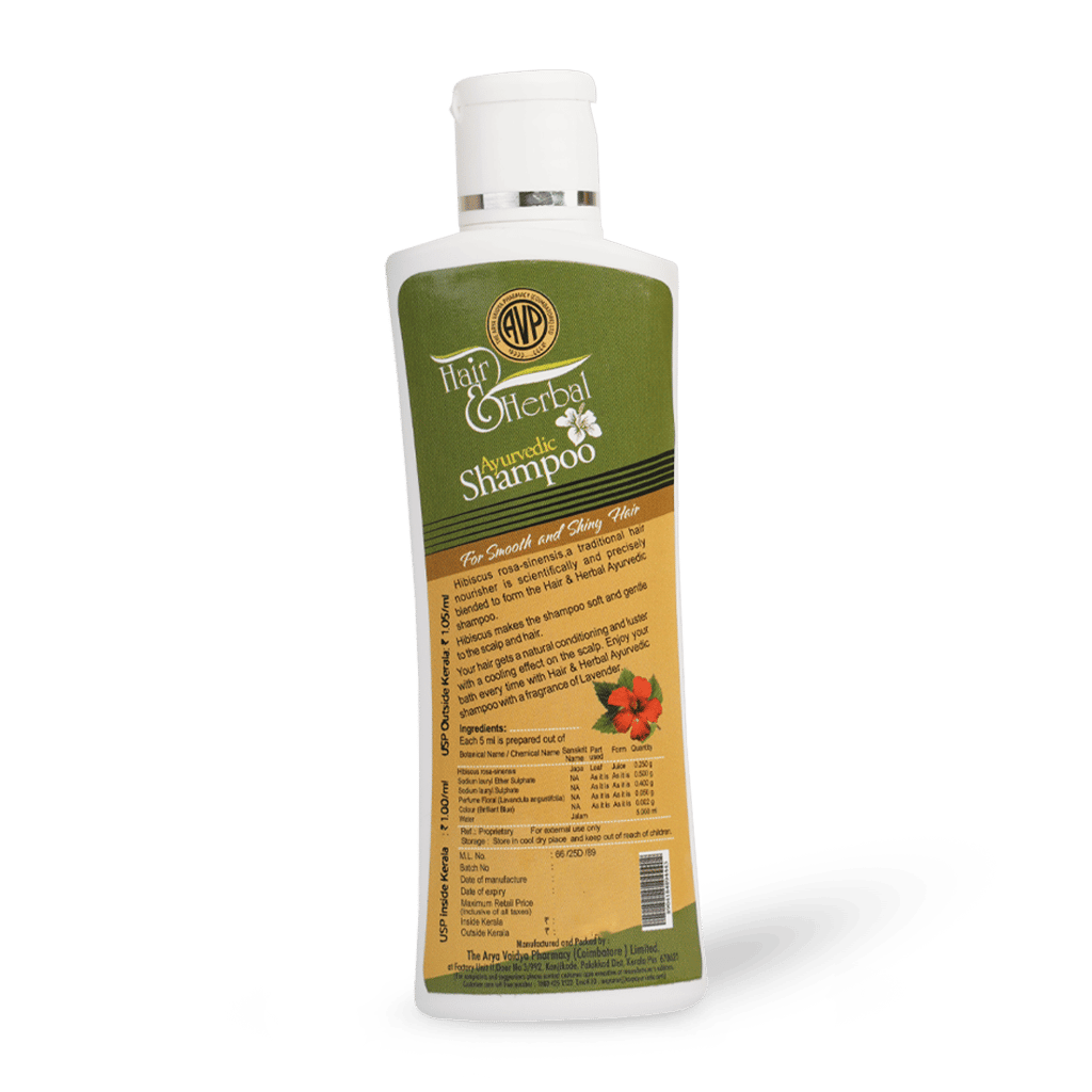 Hair & Herbal Ayurvedic Hibiscus Shampoo view 2
