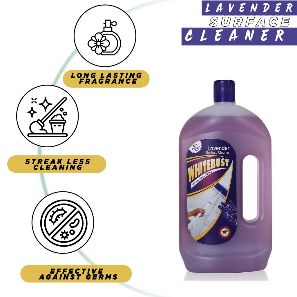 Whitebust Floor Cleaner Lavender 975ml Pack of 2 view 2