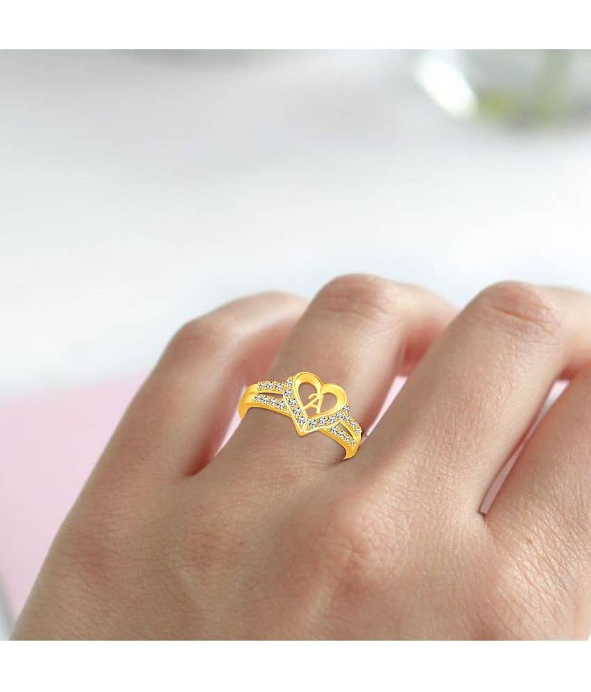 HEER COLLECTION - Gold Rings ( Pack of 1 ) view 2