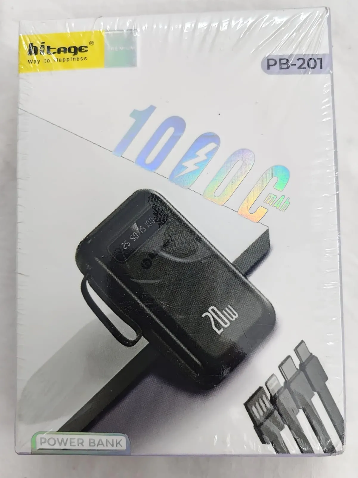 hitaqe- 10000 mah powerbank view 2