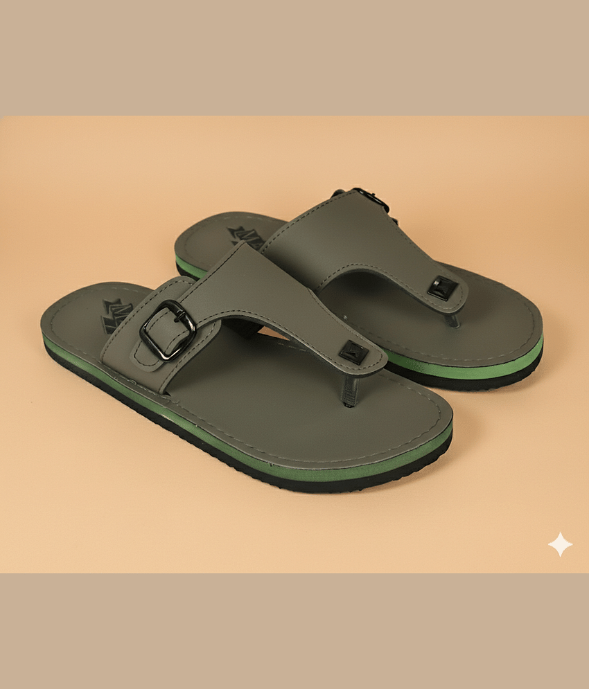 MAAN White Men's Thong Flip Flop
