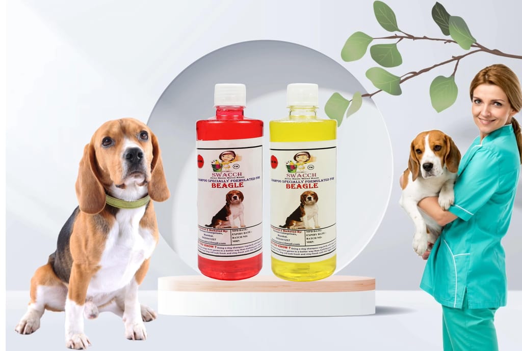 SWACCH Shampoo Specially FORMULATED for Beagle (500ML) (Combo Pack of 2) Strawberry & Lemon view 2
