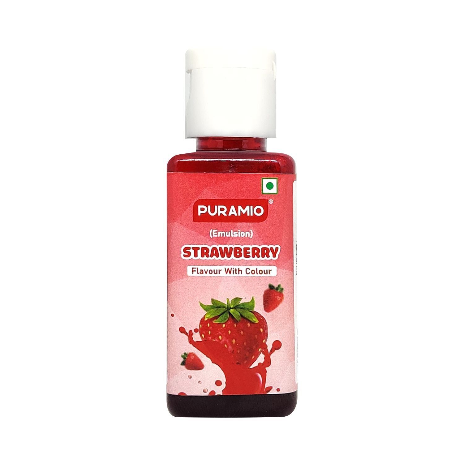 Puramio Strawberry- Flavour With Colour (Emulsion), 30 ml view 2